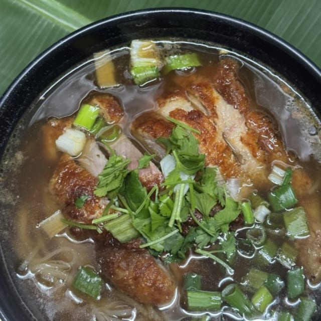 Roasted Duck Noodle Soup.