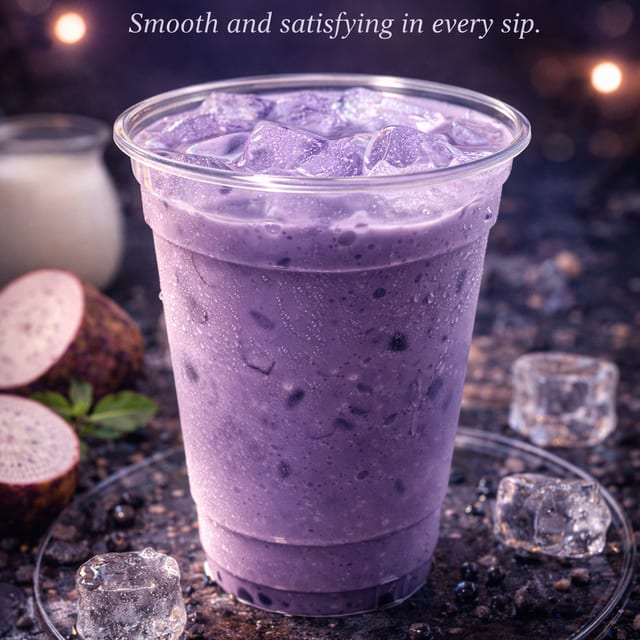 Taro Milk Tea.