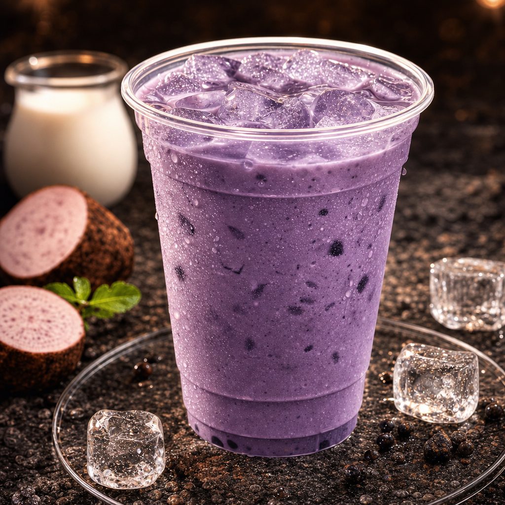 Taro Milk Tea.