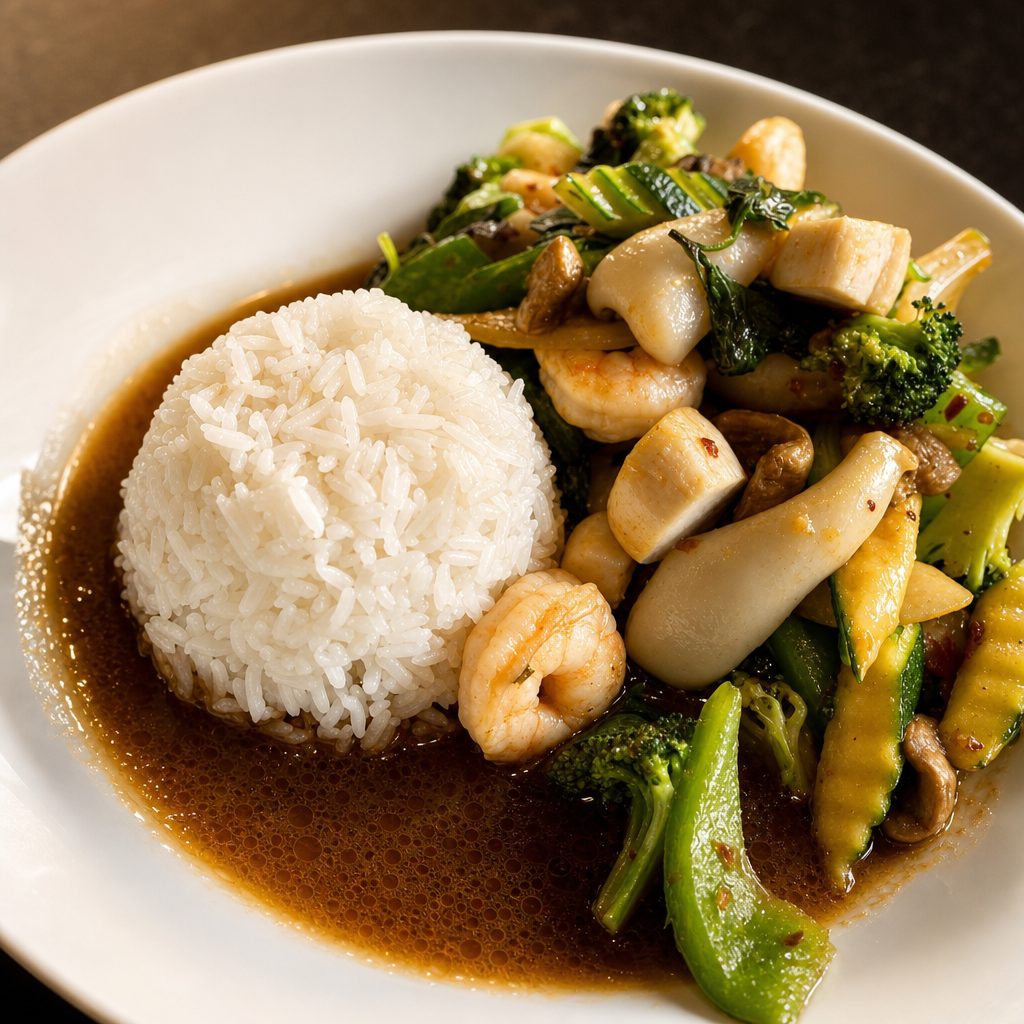 Seafood Basil (Lunch).