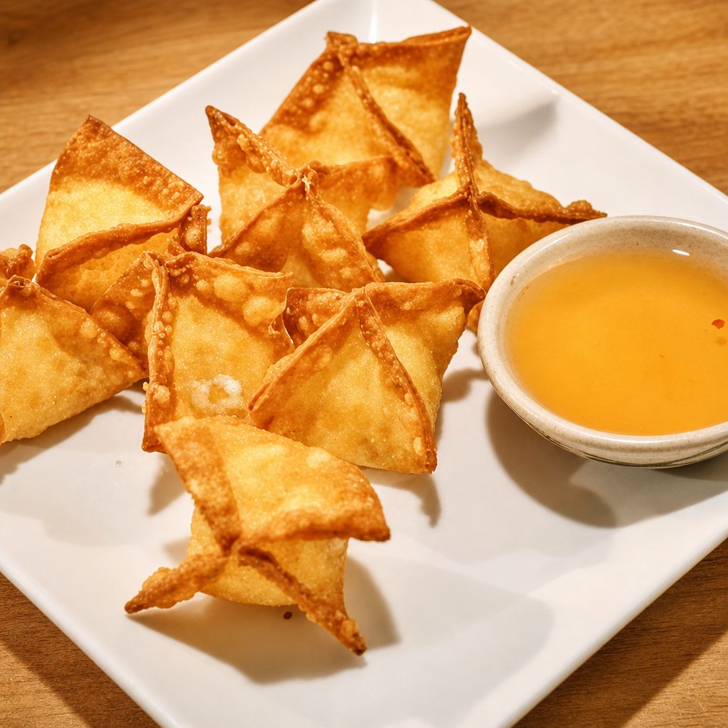Crab Rangoon.