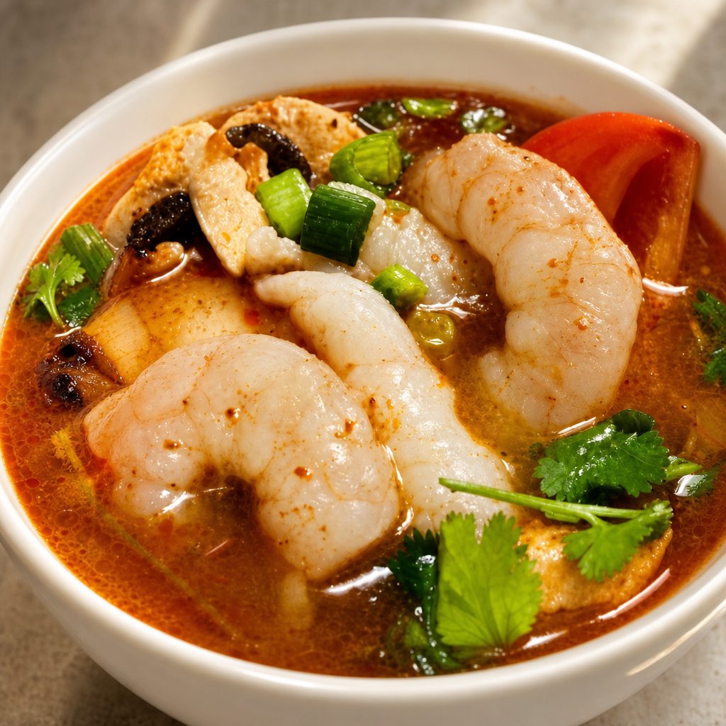 Seafood Tom Yum.