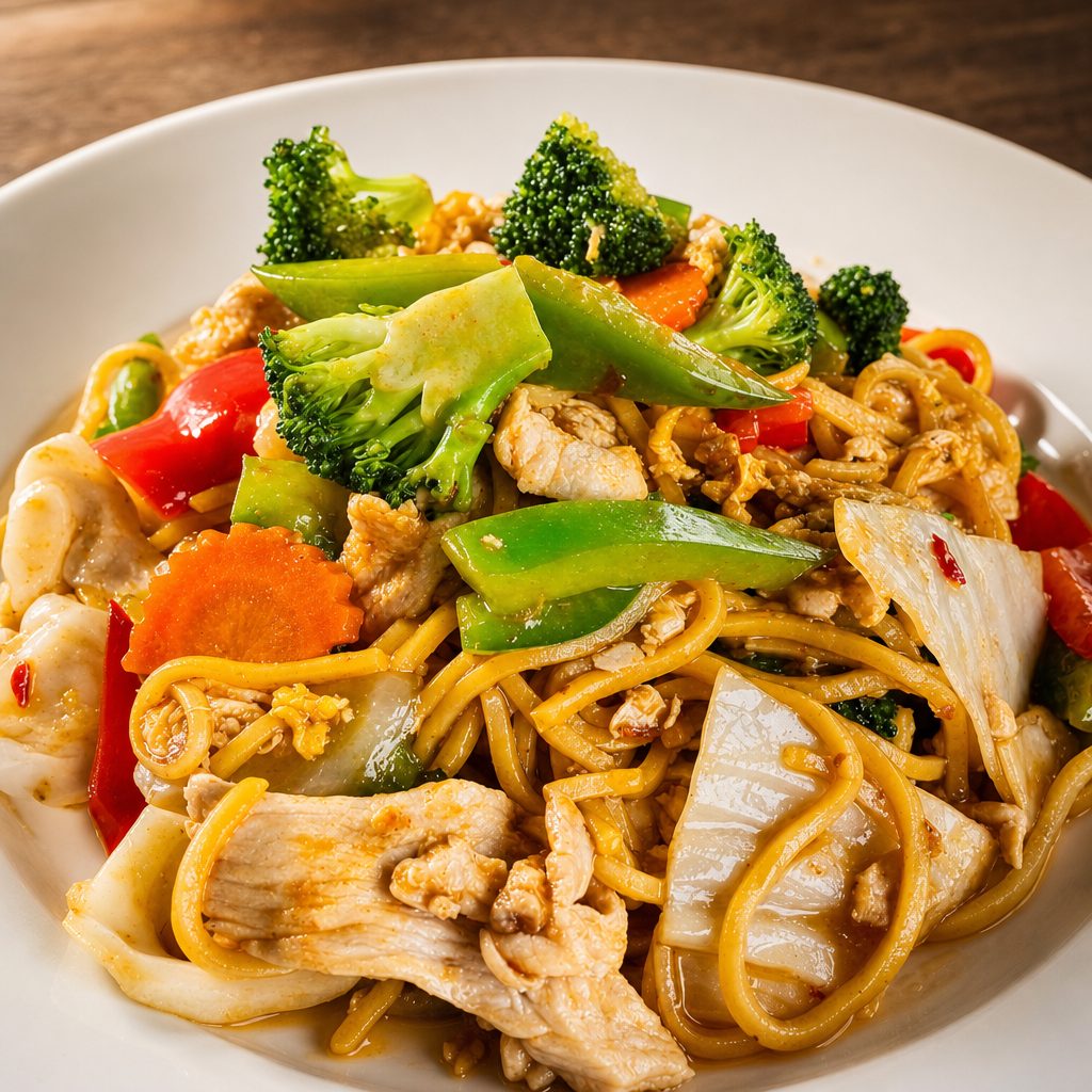 Spicy Thai Lomein.