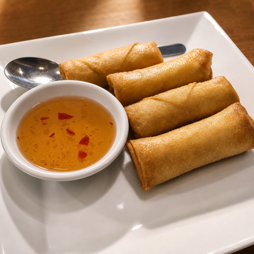 Thai Crispy Rolls.