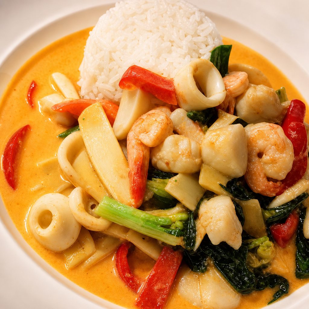 Seafood Curry.