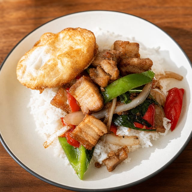 Crispy pork belly Special.