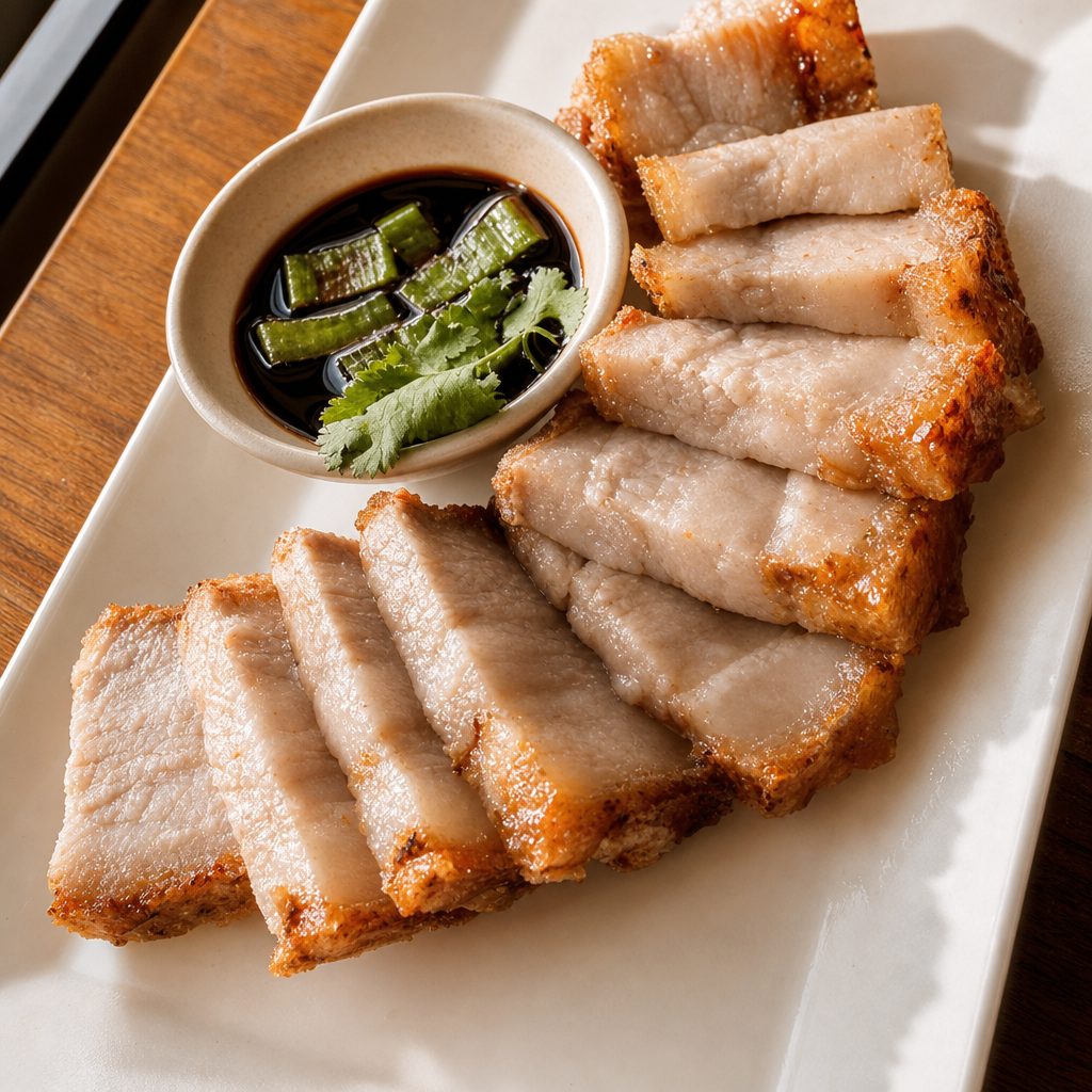 Crispy Pork Belly (appetizer).