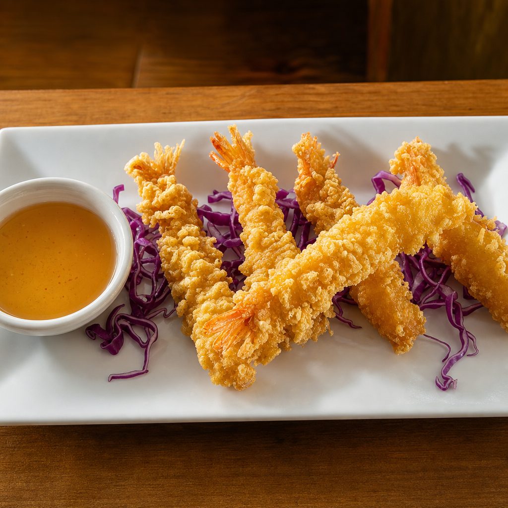 Shrimp Tempura.