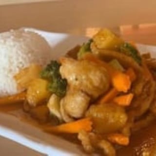 Crispy Chicken Plum Sauce